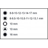 EMBOUT VIDANGE 14  HEX - Bahco | BE621706