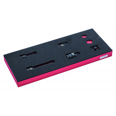 Jeu de douilles à choc 1/2" à 3/4", module mousse 1/3 Fit&Go - 7 pcs - Bahco | FF1E2502
