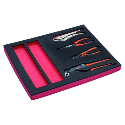 Jeu de pinces, module mousse 2/3 Fit&Go - 4 pcs - Bahco | FF1F4003
