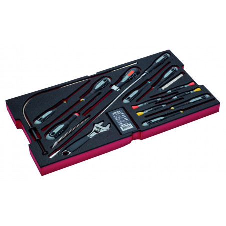 Jeu de douilles, module mousse pour 4750RCHDW01 Caisse rigide à usage intensif - 45 pcs - Bahco | FF2B04
