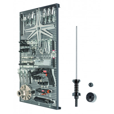Panneau d'outils pour réparation automobile spécial transmission - 53 outils - Bahco | 1495TP-AUTO-M2
