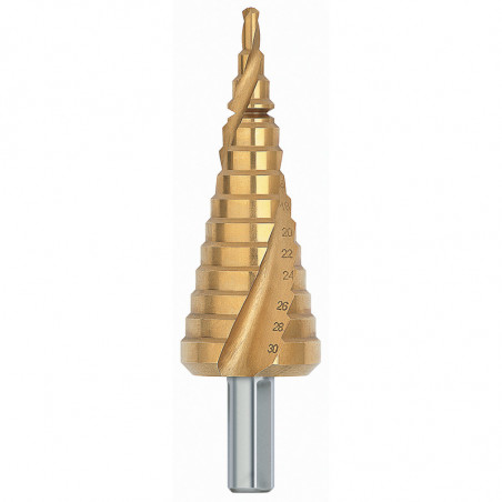 FORET ETAGE HSS TIN DIAM 4-12MM - ROEBUCK | 853467