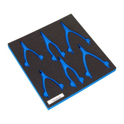 MOUSSE SERV. 6 PINCES CIRCLIP VIDE - TYPE A / 360X410X30MM - ROEBUCK | 890366