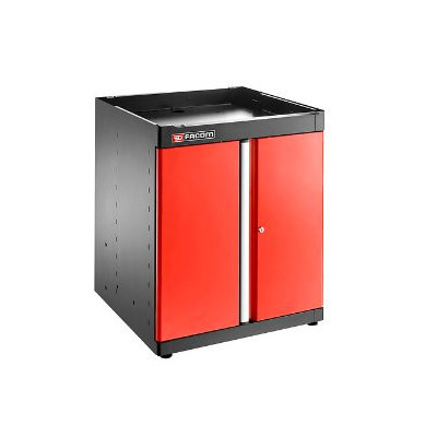 JLS3 MEUBLE BAS SIMPLE A PORTES PLEINES ROUGE - JETline - Facom France | JLS3-MBSPP