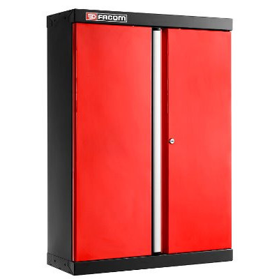 JLS3 MEUBLE HAUT SIMPLE A 2 PORTES PLEINES ROUGE - JETline - Facom France | JLS3-MHSPP