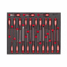 MODULE MOUSSE TOURNEVIS TRILOBE 23 PCS - Blister - Milwaukee | 4932479830