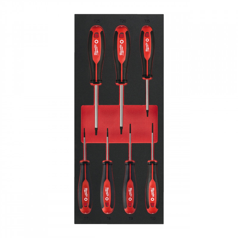 MODULE SERVANTE TOURNEVIS SL 7 PIÈCES - Carton - Milwaukee | 4932492395