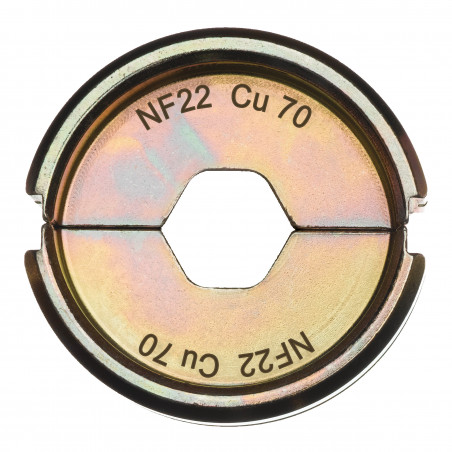 NF22 CU 70 - Matrice de sertissage 70 mm² - Carton - Milwaukee | 4932451737