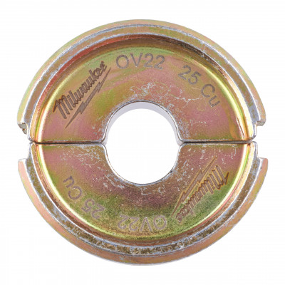 C22 CU 25/C6 - Matrice de sertissage 25 mm² - Carton - Milwaukee | 4932464865