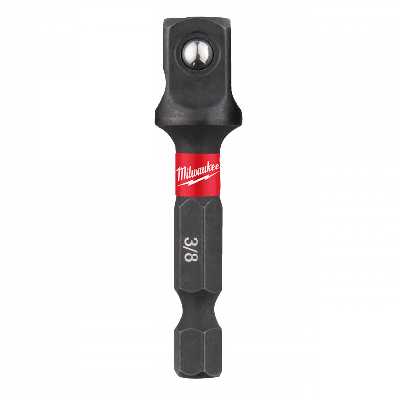 ADAPTATEUR SHOCKWAVE 1/4"  3/8" - Clip brochable - Milwaukee | 4932478054
