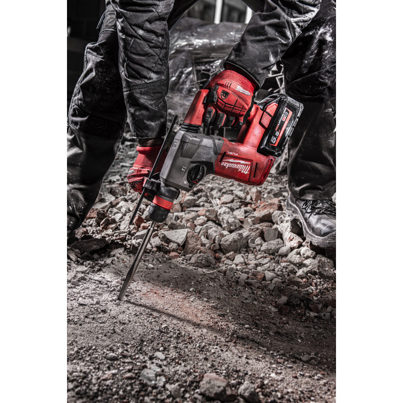 BURINS "SLEDGE" AUTO AFFUTANTS SDS MAX PLAT 400X25MM25 PC - Carton - Milwaukee | 4932478275