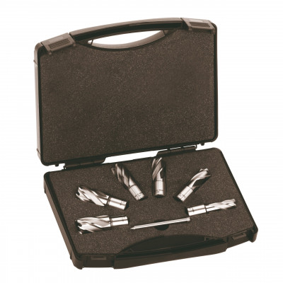 SET 6 TRÉPANS HSS POUR PERCEUSE A EMBASE MAGNÉTIQUEG (X1) - Coffret - Milwaukee | 4932372533