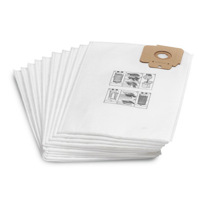 Filtre en papier toison 10 Stk. - Karcher | 6.904-305.0