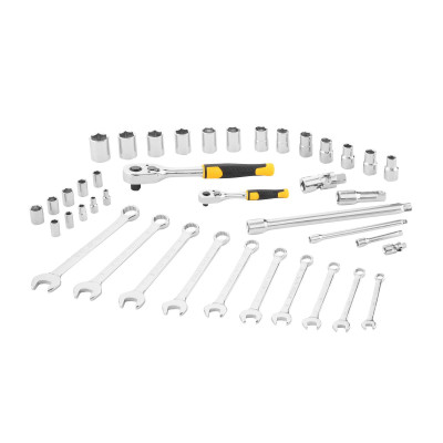 COFFRET DE DOUILLES ¼’’ + ½’’ + CLÉS MIXTES - JEU DE 41 PCS - STANLEY | STMT82832-1