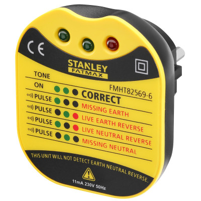 TESTEUR POUR PRISE MURALE - STANLEY | FMHT82569-6