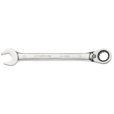 CLE MIXTE A CLIQUET REVERSIBLE 15 MM ANTI-SLIP FATMAX - STANLEY | FMMT13088-0