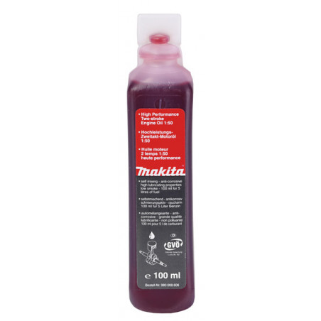 HUILE DE MÉLANGE POUR MOTEUR 2 TEMPS - 100 ML - MAKITA | 195957-9