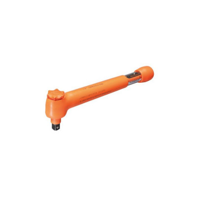 Clé dynamométrique 1/2'' isolée 1000V à cliquet réversible - 10-50 Nm - KSTools | 112.1300