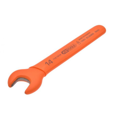 Clé à fourche plate isolée 1000V, Ø10 mm - KSTools | 112.1510