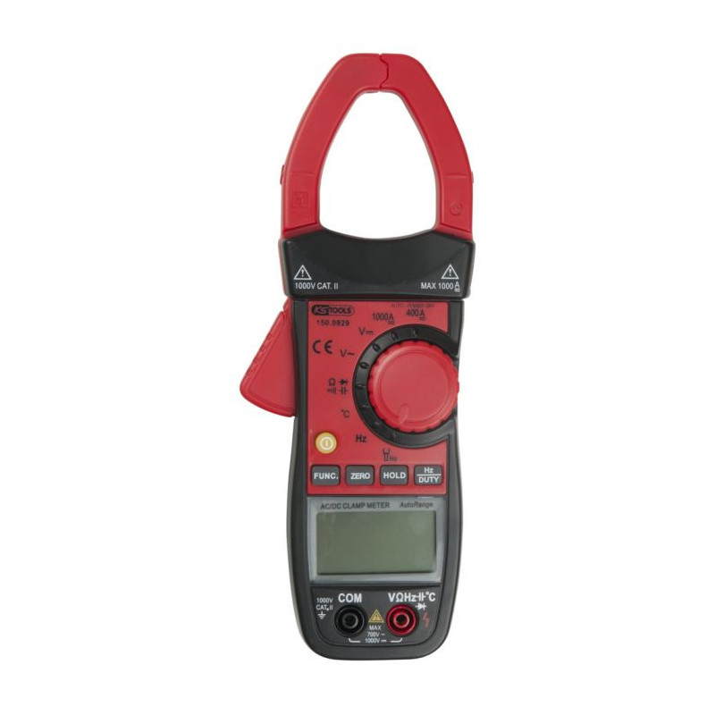 Pince ampèremétrique digitale 1000A - KSTools | 150.0934