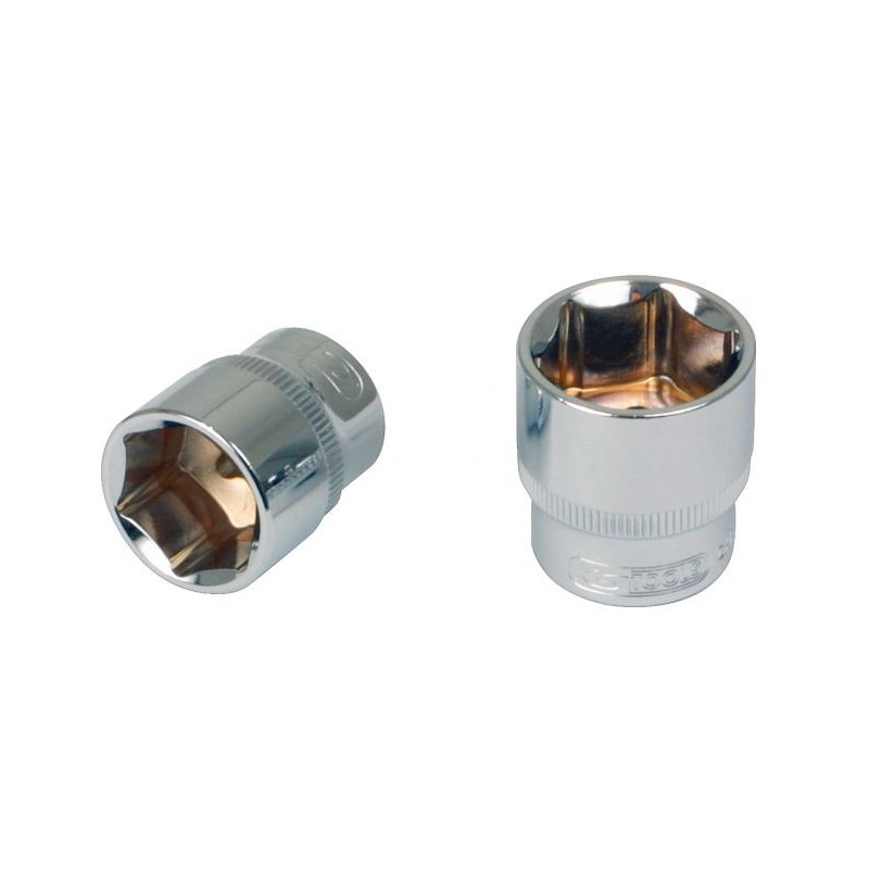 Douille Longue 1/2" 19mm KS Tools - Chrome Vanadium 6 Pans - Pour Entraînement Manuel - Qualité Professionnelle