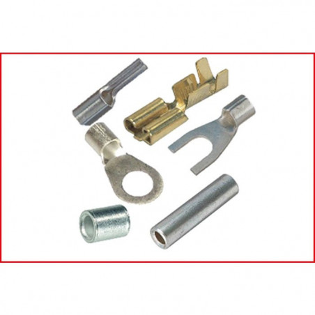 Pince à sertir pour cosses non isolées, 220 mm - KSTools | 115.1430