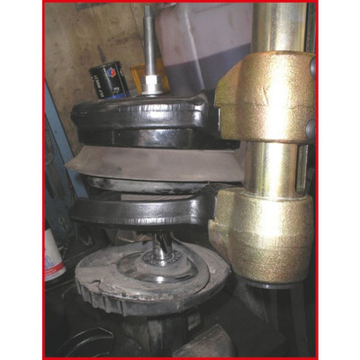 Ecrou à ergot pour coffret 150.9400 14mm MB W 203 - KSTools | 150.9405