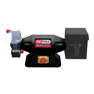 Touret 900 W meule / brosse Ø 200 mm - KSTools | 500.8462