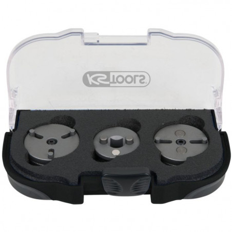 Jeu d'adaptateurs d'outils universel pour repousser les pistons de freins, 3 pcs. - KSTools | 150.2295