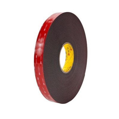 Ruban mousse adhésif double face acrylique VHB 5952P, Noir, 1220 mm x 33 m, 1.1 mm - 3M | 7010012127