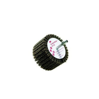 Brosse à lamelles abrasives non tissées sur tige Scotch-Brite PF-ZS, 75 x 45 x 6 mm - 3M | 7100093971