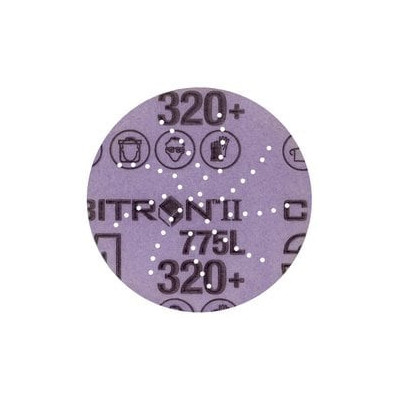 Disque film ponçage propre Cubitron II Hookit 775L, 75 mm, 320+, Multitrou - 3M | 7100145433