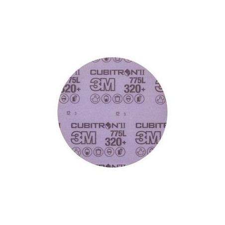 Disque film Cubitron II Hookit 775L, 150 mm, 320+, Plein - 3M | 7100145462