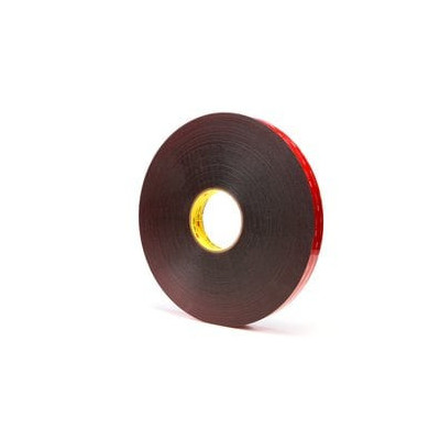 Ruban Mousse Adhésif Double Face Acrylique 5925 VHB , Noir, 19 mm x 33 m, 0.6 mm - 3M | 7100211821