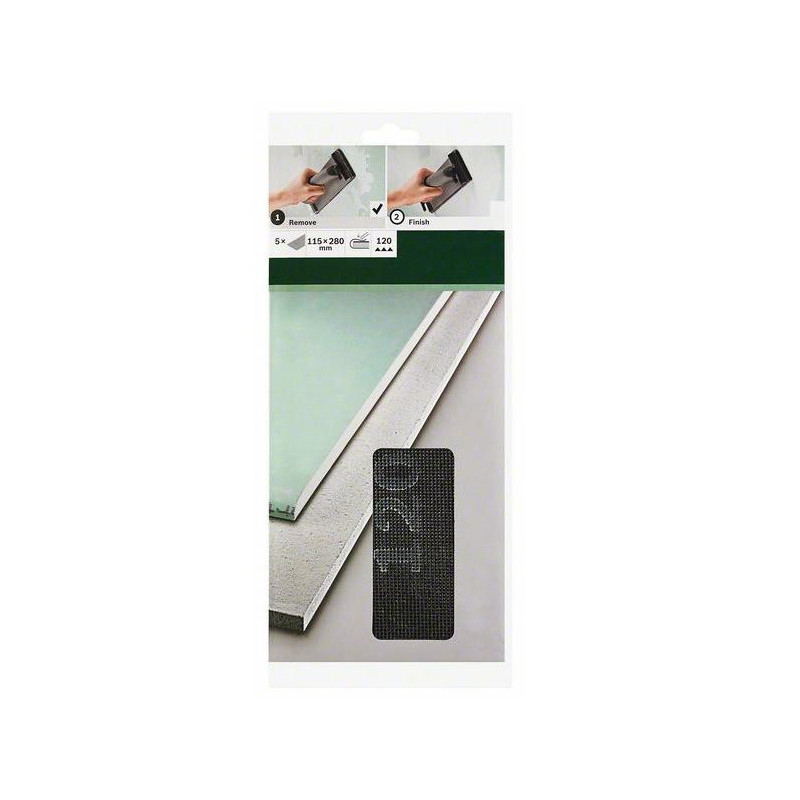 ABRASIFS PLATRE ET ENDUITS 115x280/G120 Bosch Professional | 2609256358