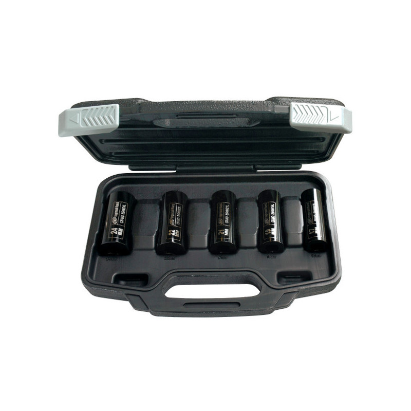 Jeu de Douille à chocs longue métrique 1/2", lot de 5 pièces SK4M5LN Ingersoll Rand | SK4M5LN
