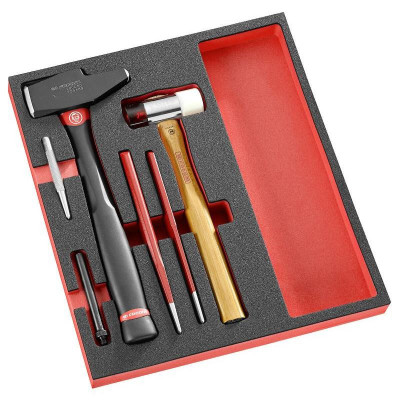 Module d'outillage mousse outils de frappe 6 pcs Facom | MODM.MI10XL