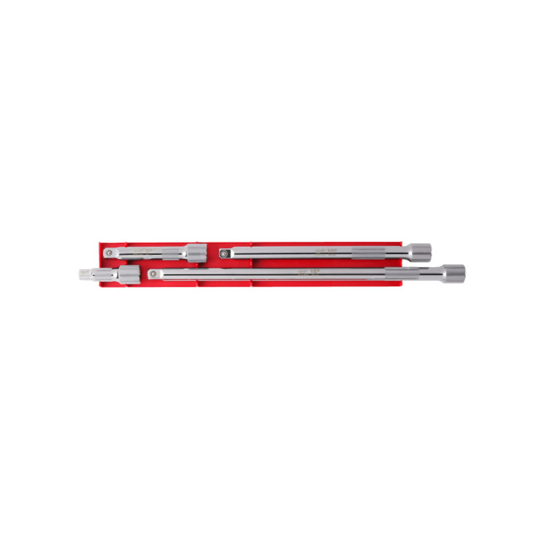 SET DE 4 RALLONGES A DOUILLE ½″ Milwaukee | 4932480639