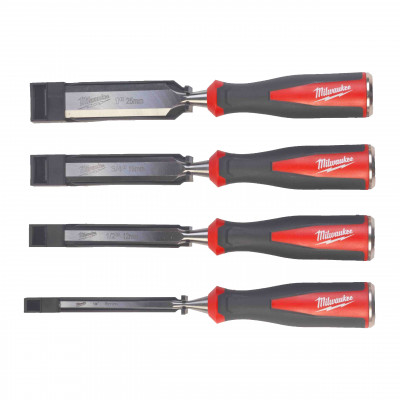 SET DE 4 CISEAUX À BOIS 6, 12, 19, 25 MM - Carton - Milwaukee | 4932479897