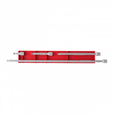 SET RALLONGES A DOUILLE 1/4 4PC - Blister - Milwaukee | 4932480637