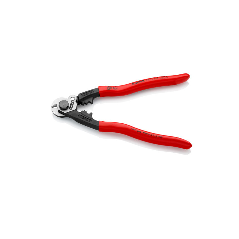 Cableforge Coupe-câbles Forgé 190 mm Knipex | 95 61 190