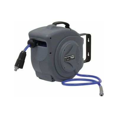 Enrouleur pneumatique automatique 16 mètres  - Tuyau 100% Pu - Sodise | 09340