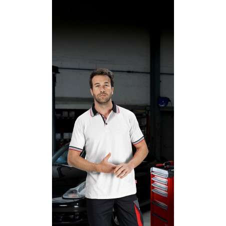 Polo homme manches courtes blanc - BOARD - FACOM | FXWW9020E