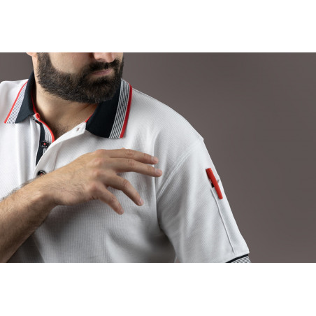 Polo homme manches courtes blanc - BOARD - FACOM | FXWW9020E