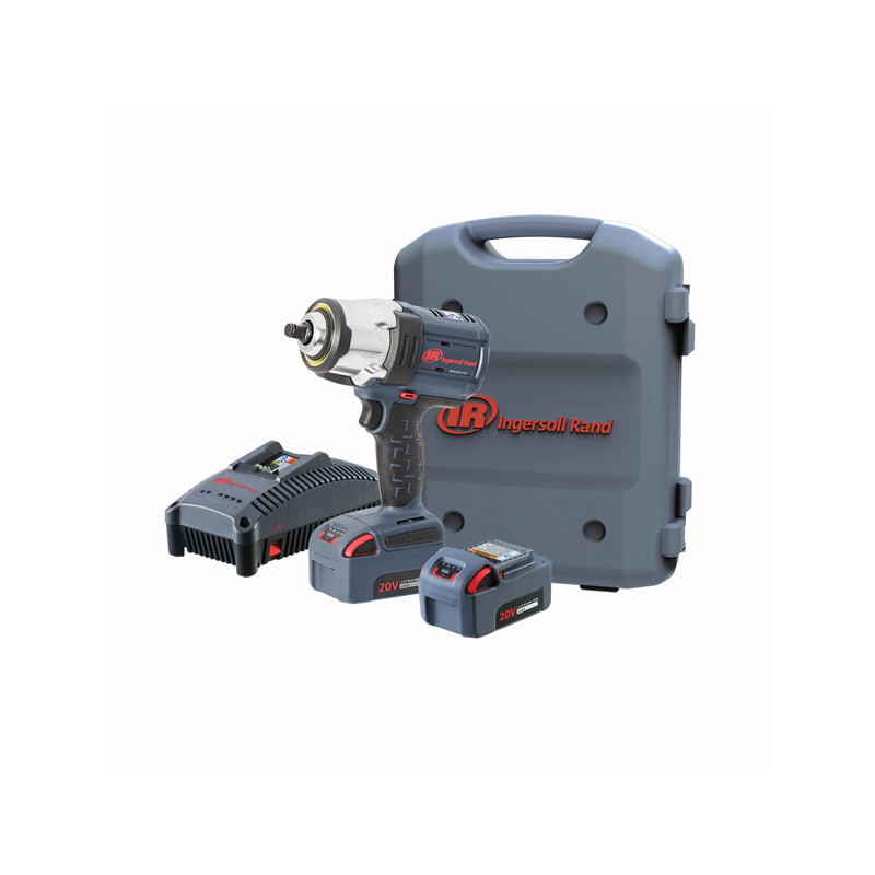 Clé à choc 1/2" - 745 Nm - 2 batteries et chargeur W5153-K22A-EU Ingersoll Rand | W5153-K22A-EU