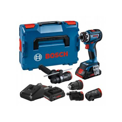 Perceuse visseuse Bosch GSR 18 V-90FC coffret L-BOXX  + 2 batteries 4AH | 06019K6200
