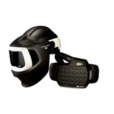 Appareil respiratoire filtrant à ventilation assistée 3M™ Adflo™, avec cagoule de soudage 9100 MP M™ Speedglas™ | 7000044619