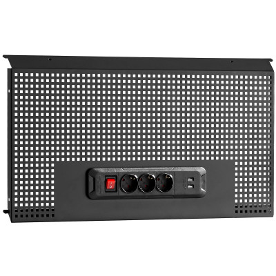 Panneau perforé avec prise USB BL - RWS2  - FACOM | RWS2-PPAV1USBBS