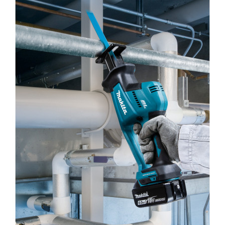 Scie RECIPRO 18V +BL1850Bx2 + DC18RC  - Makita | DJR189RTJ
