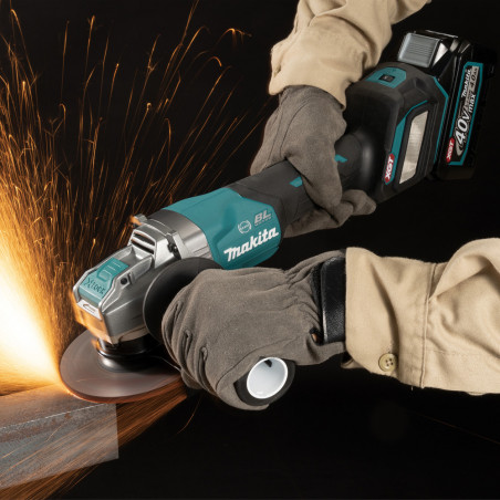 Meuleuse XGT 125MM BL4040×2 + (198900-7)  - Makita | GA044GM203